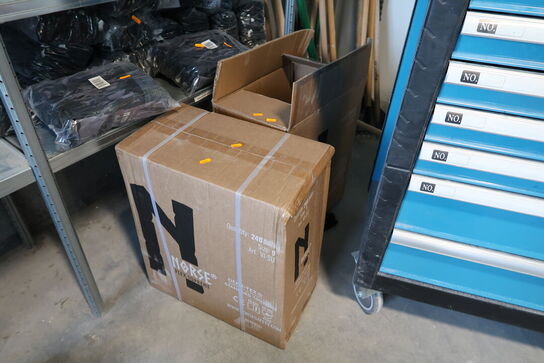 2 stk. kasser med arbejdshandsker NORSE