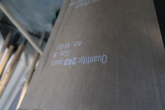 2 stk. kasser med arbejdshandsker NORSE