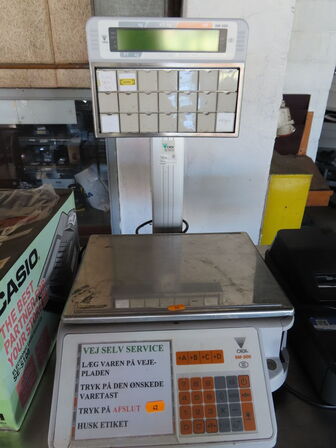 Vægt til salg pr. kg. 