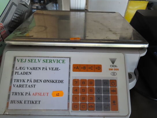 Vægt til salg pr. kg. 