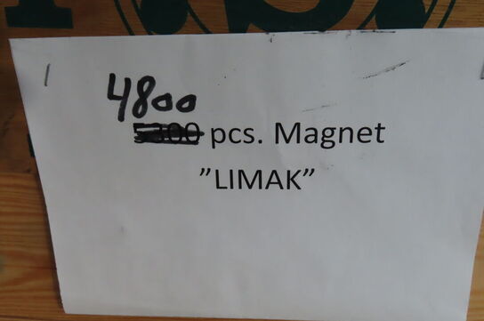 Palle med stort parti magneter 