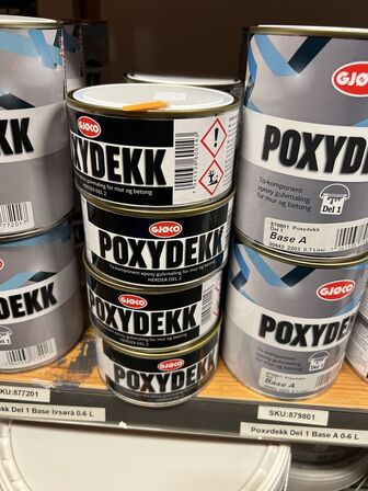 Parti GJØCO i forsk. baser m.v. (se billeder)