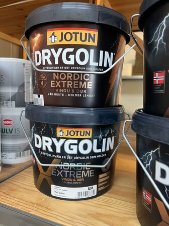 Parti JOTUN & GJØCO i forsk. baser m.v. (se billeder)