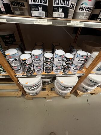 Parti GJØCO i forsk. baser m.v. (se billeder)