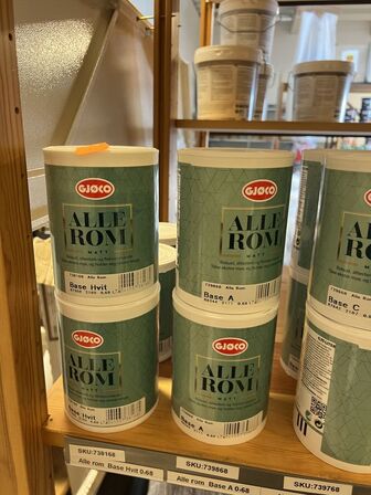 Parti GJØCO i forsk. baser m.v. (se billeder)