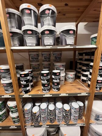 Parti GJØCO i forsk. baser m.v. (se billeder)