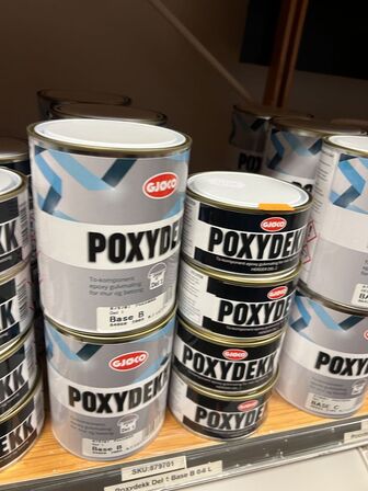 Parti GJØCO i forsk. baser m.v. (se billeder)