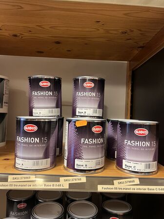 Parti GJØCO, JOTUN & BENGALACK i forsk. baser m.v. (se billeder)