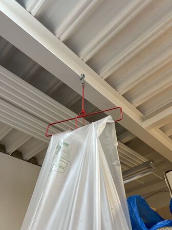 Fyldesystem til pakning, inkl. 4 sække m. flamingsstykker