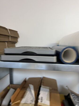 Reol META 3 fag inkl. indhold