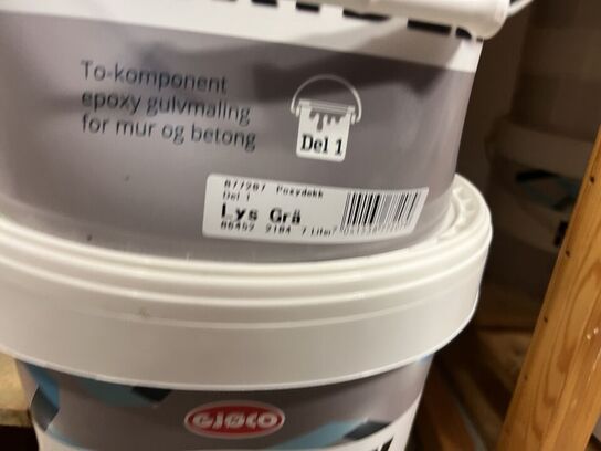 Parti GJØCO i forsk. baser m.v. (se billeder)