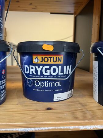 Parti JOTUN & GJØCO i forsk. baser m.v. (se billeder)