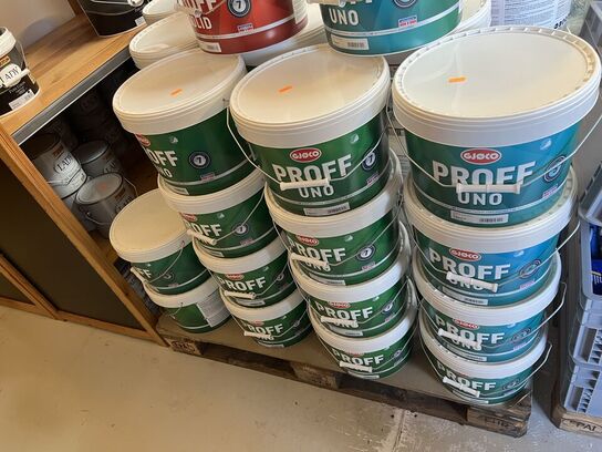 32 sp. GJØCO PROFF UNO i div. baser m.v. (se billeder)