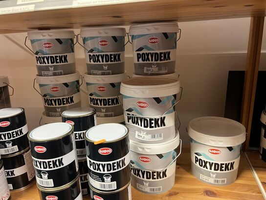 Parti GJØCO i forsk. baser m.v. (se billeder)