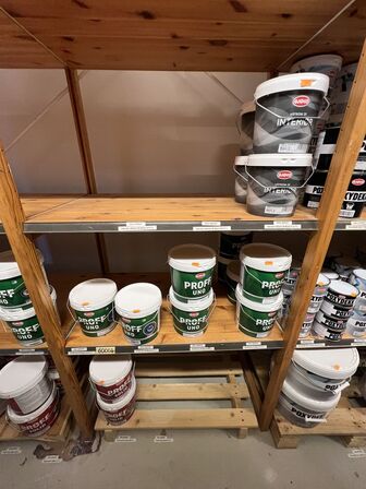 Parti GJØCO i forsk. baser m.v. (se billeder)