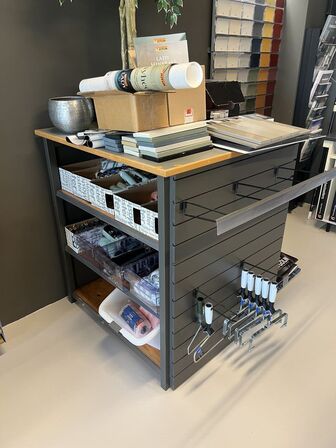 Salgsø 100x95x110 cm inkl. indhold