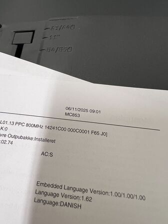 Printer/kopi OKI MC853