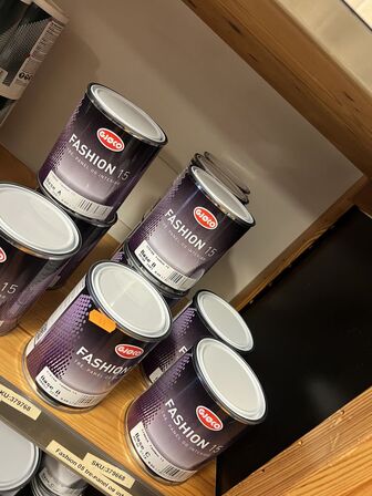 Parti GJØCO, JOTUN & BENGALACK i forsk. baser m.v. (se billeder)