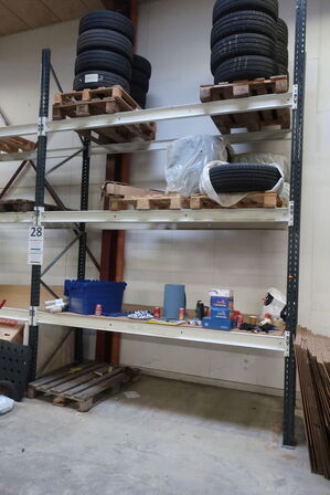 2 fag pallereoler uden indhold