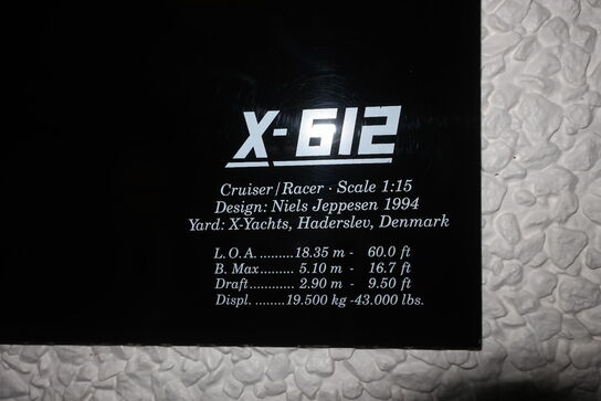 Skibsmodel X-612 Cruiser/Racer