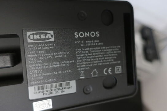 Trådløshøjtaler SONOS/IKEA Symfonisk