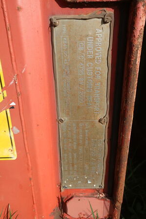 40" container nr. 4 med indhold