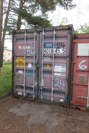 40" container nr. 24 extra høj