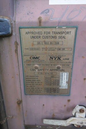 40" container nr. 24 extra høj