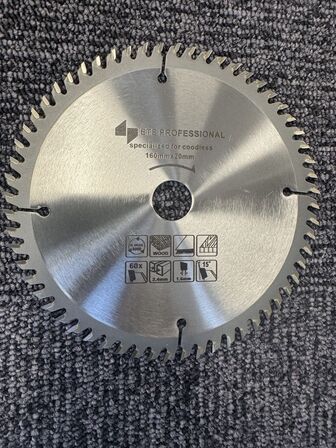 4 stk. ETE Professionel savklinge 160MM x 60T