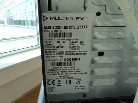 Vanddispenser MULTIPLEX 14-2000-03