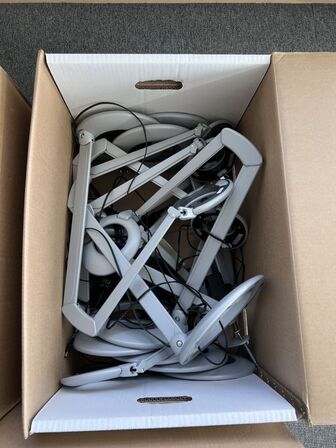 5 ks. GLAMOX LUXO LED lamper