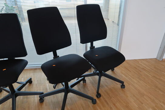 3 stk. kontorstole
