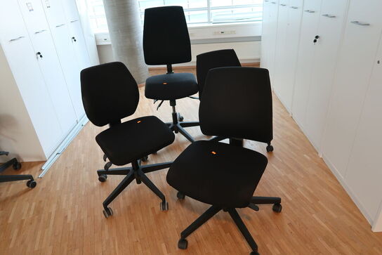 4 stk. kontorstole