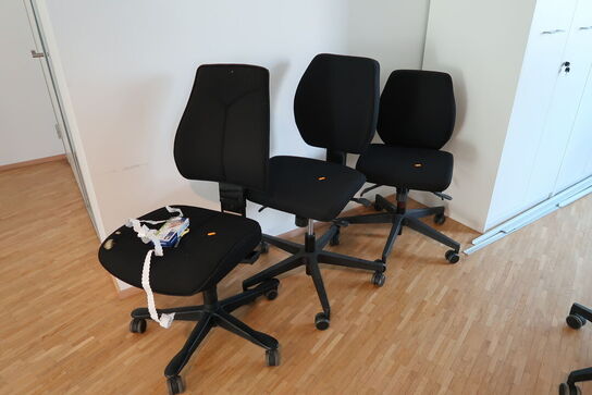 3 stk. kontorstole
