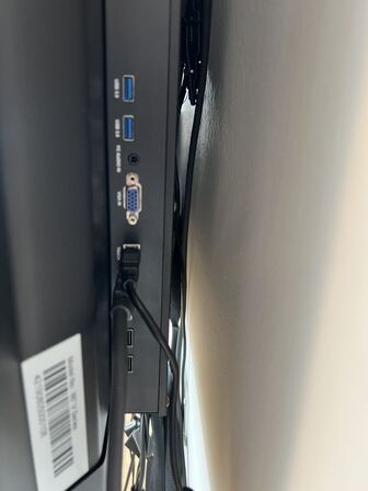 86" touchskærm CLEVERTOUCH m. AMX konferencesystem