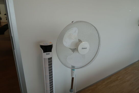 Airconditon samt gulvventilator