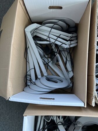 5 ks. GLAMOX LUXO LED lamper