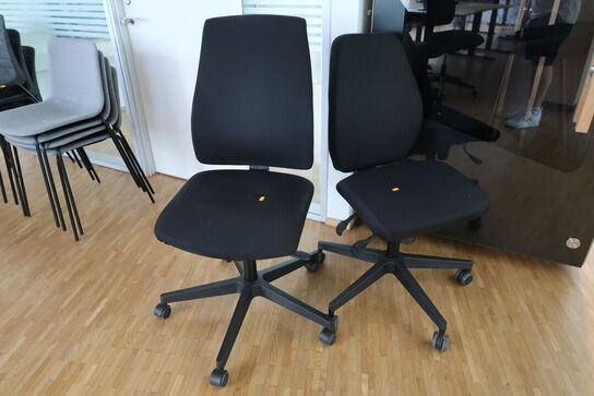 2 stk. kontorstole