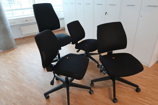 4 stk. kontorstole