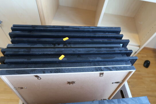 Flyttekasse med trærammer