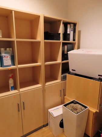 Div. Reoler/skabe, skuffemoduler m.m.