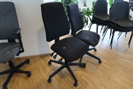 3 stk. kontorstole