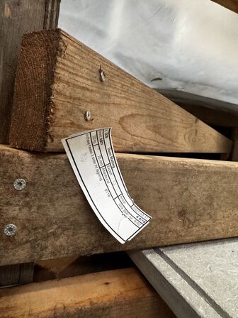 12 stk. betonplader fremstillet til altaner