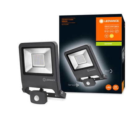 Ledvance udendørslampe endura flood 50 watt led sensor(ubrugt)
