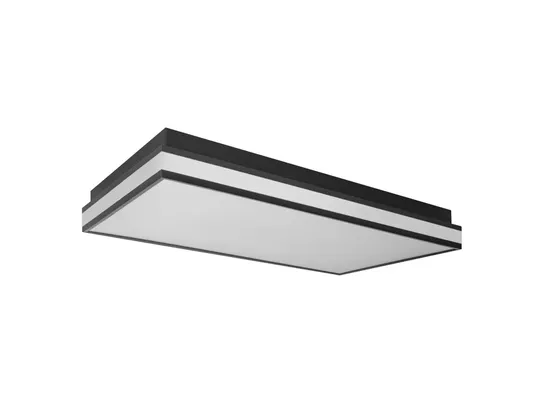 2 stk. ledvance loftlampe orbis magnet 42 watt led sort wifi 60 x 30 cm(ubrugt)