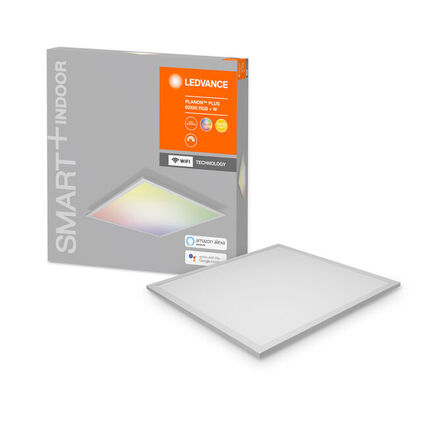 2 stk. ledvance planon plus 36 watt led 60 x 60 cm wifi dæmpbar rgb(ubrugt)