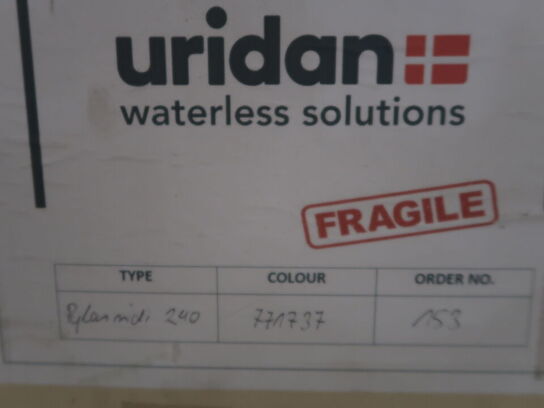 Palle med produkter fra URIDAN