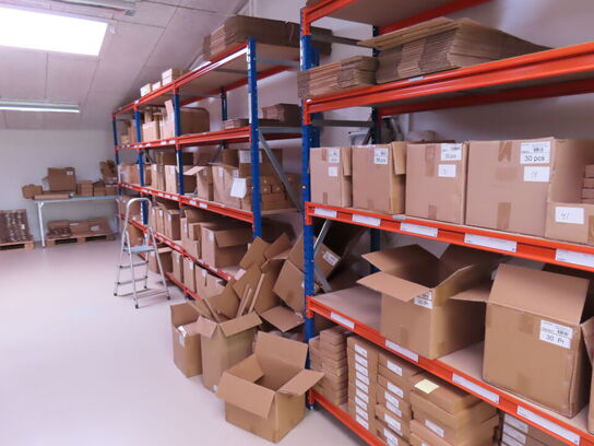 Lagerreol 7 fag FLEXTEK inkl. Sponpladehylder