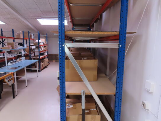 Lagerreol 7 fag FLEXTEK inkl. Sponpladehylder