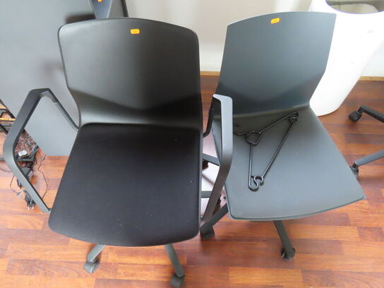 2 stk konference/kontorstole